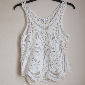 Shear and Lace Tank
